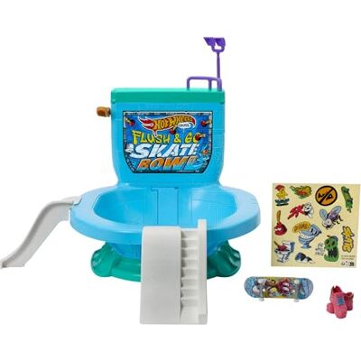Hot Wheels MATTEL Skatepark toaleta dla dzieci HXL16 Hot Wheels MATTEL Skatepark toaleta dla dzieci HXL16