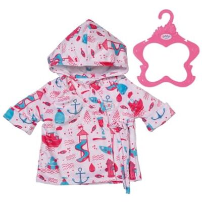 BABY born Zapf Creation Uniseks Baby Badjurk voor kinderen, 43 cm, voor peuters van 2 jaar, eenvoudig voor kleine handen, inclusief badjurk, meerkleurig, 29,9 x 5,9 cm, 29,2 cm, 90 g UK BABY born Zapf Creation Uniseks Baby Badjurk voor kinderen, 43 cm, voor peuters van 2 jaar, eenvoudig voor kleine handen, inclusief badjurk, meerkleurig, 29,9 x 5,9 cm, 29,2 cm, 90 g UK