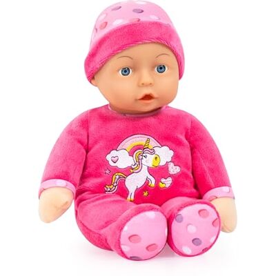 Bayer Design 93029AC zachte pop, babypop, 30 cm, roze eenhoorn Bayer Design 93029AC zachte pop, babypop, 30 cm, roze eenhoorn