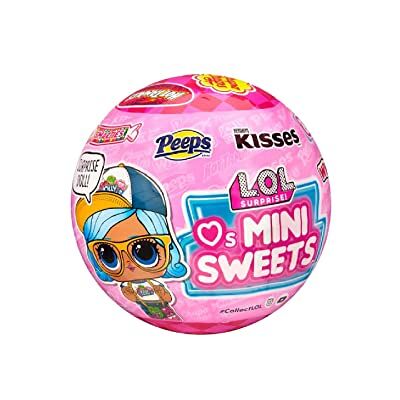 L.O.L. Surprise! LOL Surprise Loves Mini Sweets pop – willekeurige selectie – 8 verrassingen waaronder accessoires en pop met snoepthema in papieren bal – vanaf 4 jaar L.O.L. Surprise! LOL Surprise Loves Mini Sweets pop – willekeurige selectie – 8 verrassingen waaronder accessoires en pop met snoepthema in papieren bal – vanaf 4 jaar