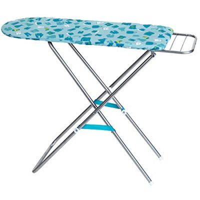 Klein Theo Metalen strijkplank, in hoogte verstelbaar, afmetingen: 20,5 x 71 x 62 cm, speelgoed voor kinderen vanaf 3 jaar Klein Theo Metalen strijkplank, in hoogte verstelbaar, afmetingen: 20,5 x 71 x 62 cm, speelgoed voor kinderen vanaf 3 jaar