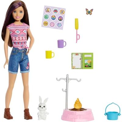 Barbie MATTEL Camping sœur + animal HDF69 Barbie MATTEL Camping sœur + animal HDF69