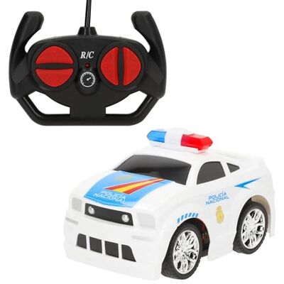 COLORBABY 41303 Speed & Go Nationale politie op afstand bestuurbare auto, afstandsbediening voor kinderen, afstandsbediening 27 MHz, schaal 1/24, 10-12 km/u, miniatuurauto, kinderauto's, 4 jaar en COLORBABY 41303 Speed & Go Nationale politie op afstand bestuurbare auto, afstandsbediening voor kinderen, afstandsbediening 27 MHz, schaal 1/24, 10-12 km/u, miniatuurauto, kinderauto's, 4 jaar en