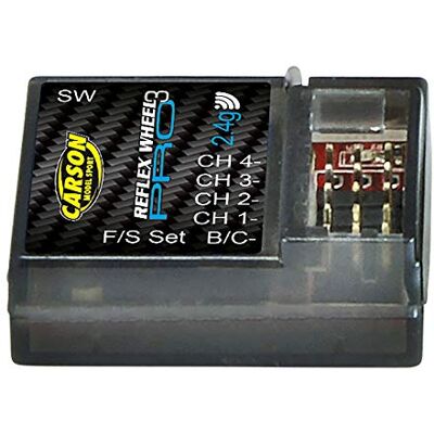 Carson 500501533 Reflex Wheel PRO 3 ontvanger 2,4 GHz Carson 500501533 Reflex Wheel PRO 3 ontvanger 2,4 GHz