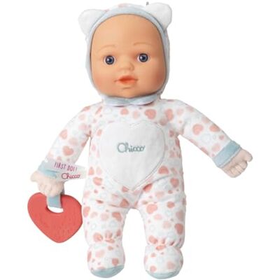 Chicco Speelgoed Mijn eerste pop, met zacht tandjeshart, licht, machinewasbaar, vanaf 0 maanden Chicco Speelgoed Mijn eerste pop, met zacht tandjeshart, licht, machinewasbaar, vanaf 0 maanden