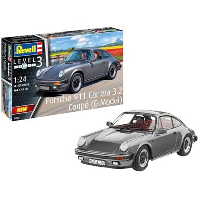 Revell -07688 Porsche G Model Coupe 911 model, 07688, kleurloos, 1:24 Revell -07688 Porsche G Model Coupe 911 model, 07688, kleurloos, 1:24