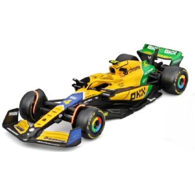 Bburago F1 McLAREN MCL38 2024 Monaco GP Livrea Senna 30th anniversaire Formule 1 LANDO NORRIS 4 Échelle 1:43 12cm 18-38214-N Bburago F1 McLAREN MCL38 2024 Monaco GP Livrea Senna 30th anniversaire Formule 1 LANDO NORRIS 4 Échelle 1:43 12cm 18-38214-N