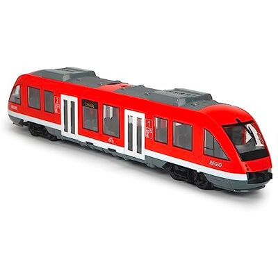 Dickie Toys 203748002 City Trein, Speelgoedtrein, 1:43, 45 cm, vanaf 3 jaar Dickie Toys 203748002 City Trein, Speelgoedtrein, 1:43, 45 cm, vanaf 3 jaar