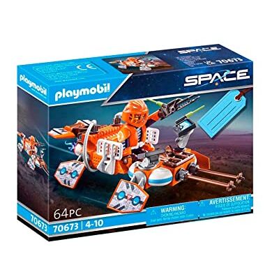 Playmobil 70673 Cadeauset piloot en snelle shuttle de ruimte cadeau-idee klaar om cadeau te geven Playmobil 70673 Cadeauset piloot en snelle shuttle de ruimte cadeau-idee klaar om cadeau te geven
