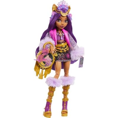 Monster Cable Poupée Clawdeen Wolf avec tenue glamour Monster Fest et accessoires sur le thème du festival tels que des collations, des affiches de groupe, un sac de déclaration et plus encore Monster Cable Poupée Clawdeen Wolf avec tenue glamour Monster Fest et accessoires sur le thème du festival tels que des collations, des affiches de groupe, un sac de déclaration et plus encore