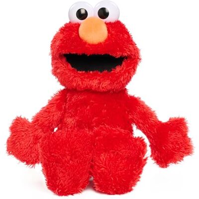 Just Play Sesame Street Elmo Pluche knuffeldier, 34,3 cm hoog, geanimeerd pluche dier, rode knuffels, speelgoed voor kinderen vanaf 18 maanden Just Play Sesame Street Elmo Pluche knuffeldier, 34,3 cm hoog, geanimeerd pluche dier, rode knuffels, speelgoed voor kinderen vanaf 18 maanden