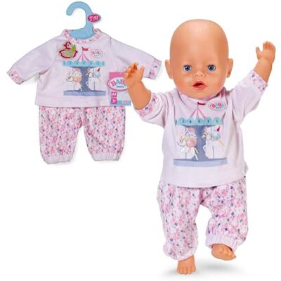 BABY born Pyjama Met lange mouwen en kleurrijke legging Poppenkleding Accessoires voor alle poppen van 43 cm BABY born Pyjama Met lange mouwen en kleurrijke legging Poppenkleding Accessoires voor alle poppen van 43 cm