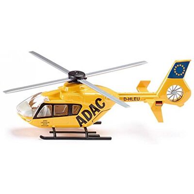 Siku 2539, Reddingshelikopter, 1:55, metaal/kunststof, geel, beweegbare rotors Siku 2539, Reddingshelikopter, 1:55, metaal/kunststof, geel, beweegbare rotors