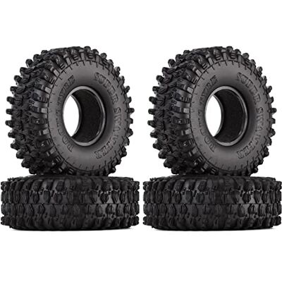 INJORA 4 stuks 1,9 banden RC Crawler banden voor 1/10 Axial SCX10 Pro SCX10 III D90 D110 TF2 Tamiya CC01 TRX-4 VS4-10 Redcat Gen 8 7 Pro Enduro INJORA 4 stuks 1,9 banden RC Crawler banden voor 1/10 Axial SCX10 Pro SCX10 III D90 D110 TF2 Tamiya CC01 TRX-4 VS4-10 Redcat Gen 8 7 Pro Enduro