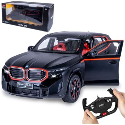 Jamara 402223 BMW XM 1:14, 2,4 GHz, handdeur, radiografisch bestuurbare auto, kinderspeelgoed, met afstandsbediening, automodel, cadeau-idee voor kinderen, gedetailleerd interieur Jamara 402223 BMW XM 1:14, 2,4 GHz, handdeur, radiografisch bestuurbare auto, kinderspeelgoed, met afstandsbediening, automodel, cadeau-idee voor kinderen, gedetailleerd interieur