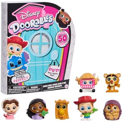 Just Play Disney Doorables Pixel Perfect Multi Peek, Surprise verzamelfiguren 3,5 cm op de achterkant van elke deur, kinderspeelgoed voor leeftijd 5 Just Play Disney Doorables Pixel Perfect Multi Peek, Surprise verzamelfiguren 3,5 cm op de achterkant van elke deur, kinderspeelgoed voor leeftijd 5