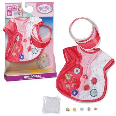 BABY born Strandoutfit voor poppen van 36 en 43 cm BABY born Strandoutfit voor poppen van 36 en 43 cm
