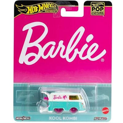 Hot Wheels Die Cast Model Van VW Volkswagen Barbie Koool Kombi – schaal 1:64 – lengte 6 cm POP CULTUUR HXD96 Hot Wheels Die Cast Model Van VW Volkswagen Barbie Koool Kombi – schaal 1:64 – lengte 6 cm POP CULTUUR HXD96