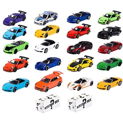 Majorette Porsche Discovery Pack 20 + 2 – 22 Voertuigen van Metaal – Schaal 1:64 – Collectie Porsche -212058601 Majorette Porsche Discovery Pack 20 + 2 – 22 Voertuigen van Metaal – Schaal 1:64 – Collectie Porsche -212058601