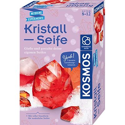 Kosmos Kristallen zeef (experimentenkasten): experimenteerdoos. Gieße en gestalte je eigen zeep Kosmos Kristallen zeef (experimentenkasten): experimenteerdoos. Gieße en gestalte je eigen zeep