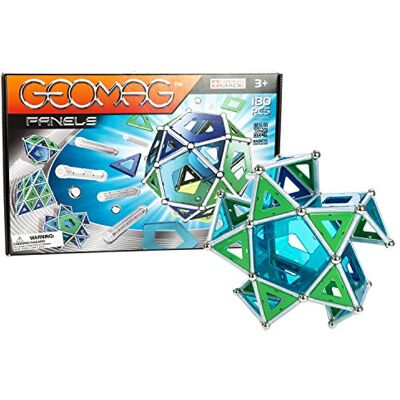 Geomag 454, Panels Classic, Bouwset, 180-Delig Geomag 454, Panels Classic, Bouwset, 180-Delig