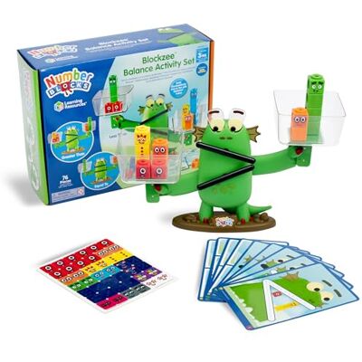 Learning Resources Blockzee balansactiviteitenset van Numberblocks, wiskunde- en cijferspel voor kinderen, evenwichtsspel, interactief speelgoed met beweegbare mond en ogen, vanaf 3 jaar Learning Resources Blockzee balansactiviteitenset van Numberblocks, wiskunde- en cijferspel voor kinderen, evenwichtsspel, interactief speelgoed met beweegbare mond en ogen, vanaf 3 jaar