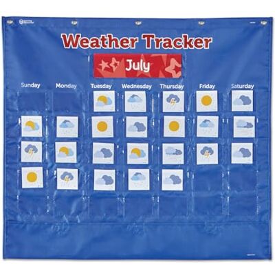 Learning Resources Zakkalender, leeftijd 5+, Leer Het Weer, Essentials voor Leraren, Hulpbronnen voor Vergadering, LER2387 Learning Resources Zakkalender, leeftijd 5+, Leer Het Weer, Essentials voor Leraren, Hulpbronnen voor Vergadering, LER2387