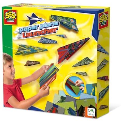 Creative 14288 papieren vliegtuig met lanceerhelling, verschillende kleuren Creative 14288 papieren vliegtuig met lanceerhelling, verschillende kleuren