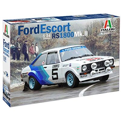 Italeri 3655 1:24 Ford Escort MK. II, voertuig Italeri 3655 1:24 Ford Escort MK. II, voertuig