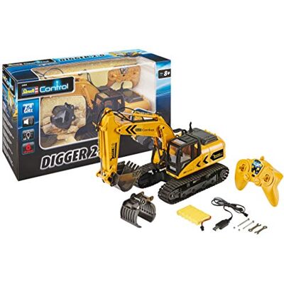 Revell Control 24924 Graafmachine met afstandsbediening Digger 2.0 Revell Control 24924 Graafmachine met afstandsbediening Digger 2.0