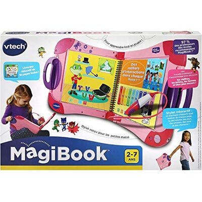 VTech MagiBook Starter Pack roze, interactief boek voor kinderen Franse versie VTech MagiBook Starter Pack roze, interactief boek voor kinderen Franse versie