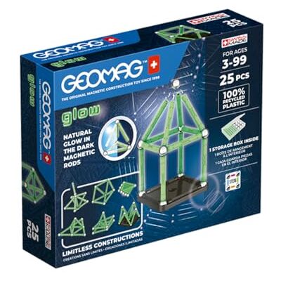 Geomag 328 Glow Recycled 25 stuks Geomag 328 Glow Recycled 25 stuks