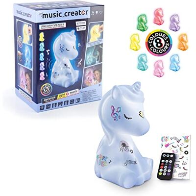 Canal Toys Eenhoorn verlichte luidspreker, compatibel met Apple en Android, oplaadbaar, 8 verlichtingsmodi, perfect voor kinderfeestjes, hoog comfort, 30 cm hoog, vanaf 6 jaar, wit Canal Toys Eenhoorn verlichte luidspreker, compatibel met Apple en Android, oplaadbaar, 8 verlichtingsmodi, perfect voor kinderfeestjes, hoog comfort, 30 cm hoog, vanaf 6 jaar, wit