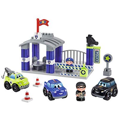 Ecoiffier 3015 -3015 politiebureau Abrick-bouwspel voor kinderen vanaf 18 maanden gemaakt in Frankrijk, 3015, Ecoiffier 3015 -3015 politiebureau Abrick-bouwspel voor kinderen vanaf 18 maanden gemaakt in Frankrijk, 3015,