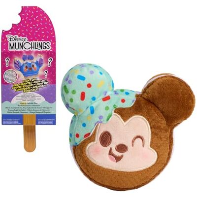 Just Play Disney Munchlings Light-Up Scented Collectible Plush, Kids Toys for Ages 0+ by Just Play Disney Munchlings Light-Up Scented Collectible Plush, Kids Toys for Ages 0+ by