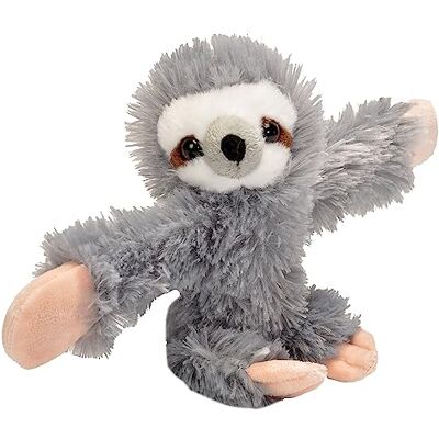WILD REPUBLIC 19563 – Huggers – luiaard van pluche met klaparmband – 20 cm WILD REPUBLIC 19563 – Huggers – luiaard van pluche met klaparmband – 20 cm