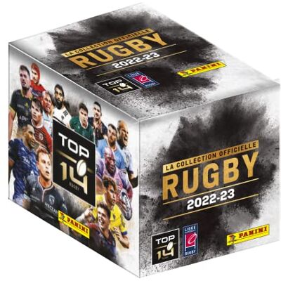 Panini Rugby 2022-23 doos met 50 hoezen Panini Rugby 2022-23 doos met 50 hoezen