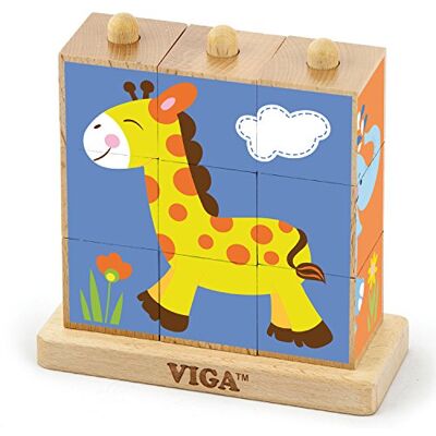 VIGA New Classic Toys Boerderijdieren, educatief spel voor kinderen VIGA New Classic Toys Boerderijdieren, educatief spel voor kinderen
