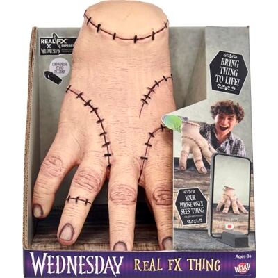 Lansay Wednesday Het ding, interactieve hand met effecten, vanaf 8 jaar Lansay Wednesday Het ding, interactieve hand met effecten, vanaf 8 jaar