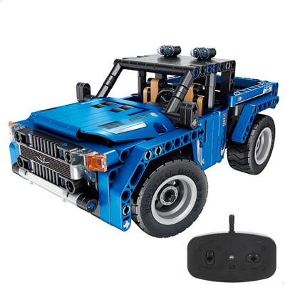 ColorBaby iM.Master 85448 Bouwpakket, 2-in-1 op afstand bestuurbare auto, 353-delig, 2,4 GHz radiografisch bestuurd, robuust design, eenvoudige montage en onderhoudend, 6 jaar en ouder ColorBaby iM.Master 85448 Bouwpakket, 2-in-1 op afstand bestuurbare auto, 353-delig, 2,4 GHz radiografisch bestuurd, robuust design, eenvoudige montage en onderhoudend, 6 jaar en ouder