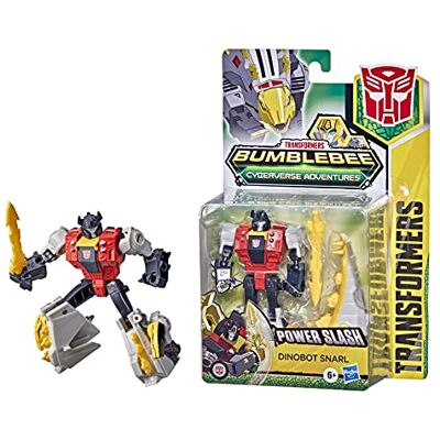 Transformers Bumblebee Cyberverse Adventures Dinobots Unite Action Attackers Warrior Dinobot Snarl Action Figuur 13,5 cm Transformers Bumblebee Cyberverse Adventures Dinobots Unite Action Attackers Warrior Dinobot Snarl Action Figuur 13,5 cm