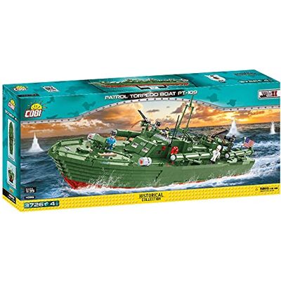 COBI WW2 Patrol Torpedo Boat PT-109 -4825 COBI WW2 Patrol Torpedo Boat PT-109 -4825