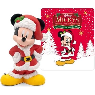 tonies Hoorfiguur voor Toniebox, Disney grote kerst van Mickey audiospel voor kinderen vanaf 4 jaar speeltijd: ca. 71 minuten tonies Hoorfiguur voor Toniebox, Disney grote kerst van Mickey audiospel voor kinderen vanaf 4 jaar speeltijd: ca. 71 minuten