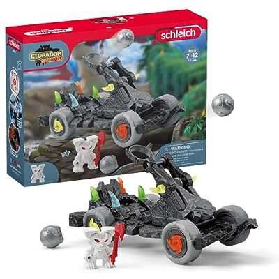 Schleich Katapult met mini-creature, set fantastische actiefiguren, zeer duurzaam, vanaf 7 jaar, 4618 Eldrador Mini Creature Schleich Katapult met mini-creature, set fantastische actiefiguren, zeer duurzaam, vanaf 7 jaar, 4618 Eldrador Mini Creature
