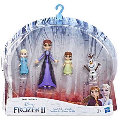 Disney Frozen 2 – set met minipoppen, figuren Elsa, Anna, koningin Iduna en Olaf Disney Frozen 2 – set met minipoppen, figuren Elsa, Anna, koningin Iduna en Olaf