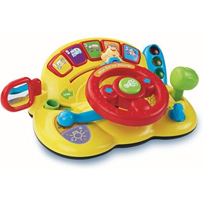 VTech Baby Mijn Eerste Stuurtje Speelpaneel 10 melodietjes en 2 gezongen liedjes! Nederlands Gesproken VTech Baby Mijn Eerste Stuurtje Speelpaneel 10 melodietjes en 2 gezongen liedjes! Nederlands Gesproken