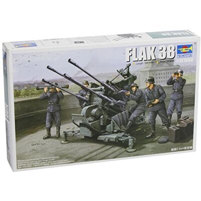 Trumpeter 02309 modelbouwset FLAK 38 (German 2 cm Anti Aircraft Guns Trumpeter 02309 modelbouwset FLAK 38 (German 2 cm Anti Aircraft Guns