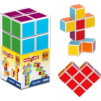 Geomag MagiCube 127 Free Building 8- Magnetische constructies en educatieve spellen, 8 magnetische kubussen Geomag MagiCube 127 Free Building 8- Magnetische constructies en educatieve spellen, 8 magnetische kubussen