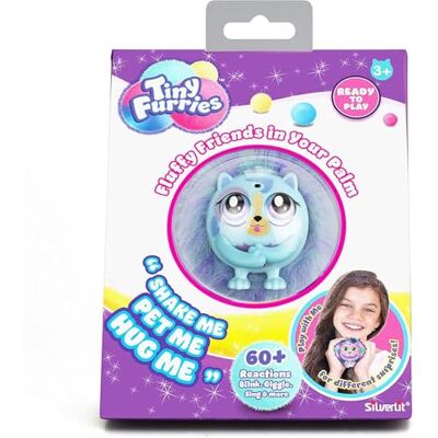 SilverLit Tiny Furries Tiny Furries Elektronisch speelgoed, zachte interactieve dieren, sensorische sensoren, reageert op bewegingen, geluiden en aanraking, meerkleurig SilverLit Tiny Furries Tiny Furries Elektronisch speelgoed, zachte interactieve dieren, sensorische sensoren, reageert op bewegingen, geluiden en aanraking, meerkleurig