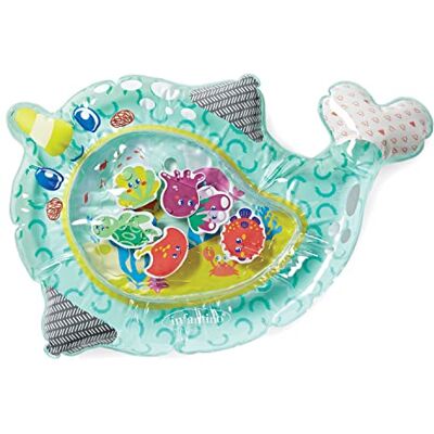 INFANTINO Watermat en speelmat Babykruipmat Stimulerend spel Voor zuigelingen en oudere baby's Sensorisch speelgoed Narwal thema Geboortecadeau Vanaf 3 maanden INFANTINO Watermat en speelmat Babykruipmat Stimulerend spel Voor zuigelingen en oudere baby's Sensorisch speelgoed Narwal thema Geboortecadeau Vanaf 3 maanden